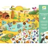 Djeco - Decalcos savane desert pole nord Online