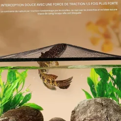 Downypaws - Accessoires d'aquarium-couvercle d'aquarium anti - saute-100*40cm Online