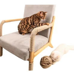 Downypaws - Arbre à chat corde en coton -corde de chanvre artisanale diy-8 mm 20 m Online