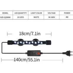 Downypaws - Bande led submersible pour aquarium - éclairage étanche s Best