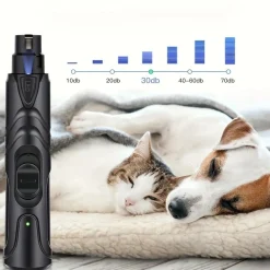 Downypaws - Broyeur à griffes électrique, batterie lithium, chargement usb pour chats et chiens (petits et moyens) Online