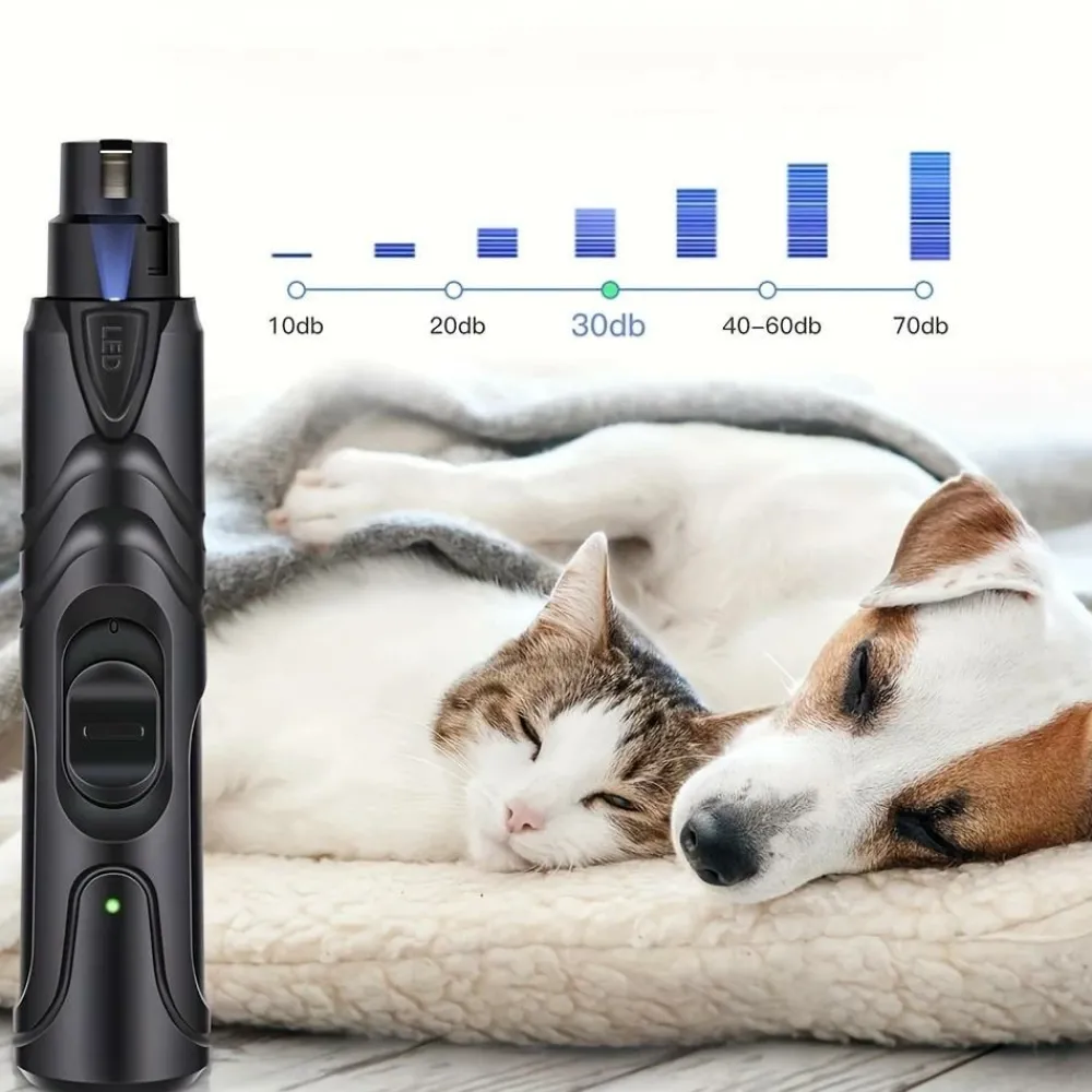 Downypaws - Broyeur à griffes électrique, batterie lithium, chargement usb pour chats et chiens (petits et moyens) Online