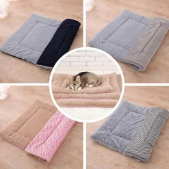 Downypaws - 75*50cm coussin de lit pour chien,réversible,velours côtelé Online