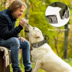 Downypaws - Collier de chien tactiqu New