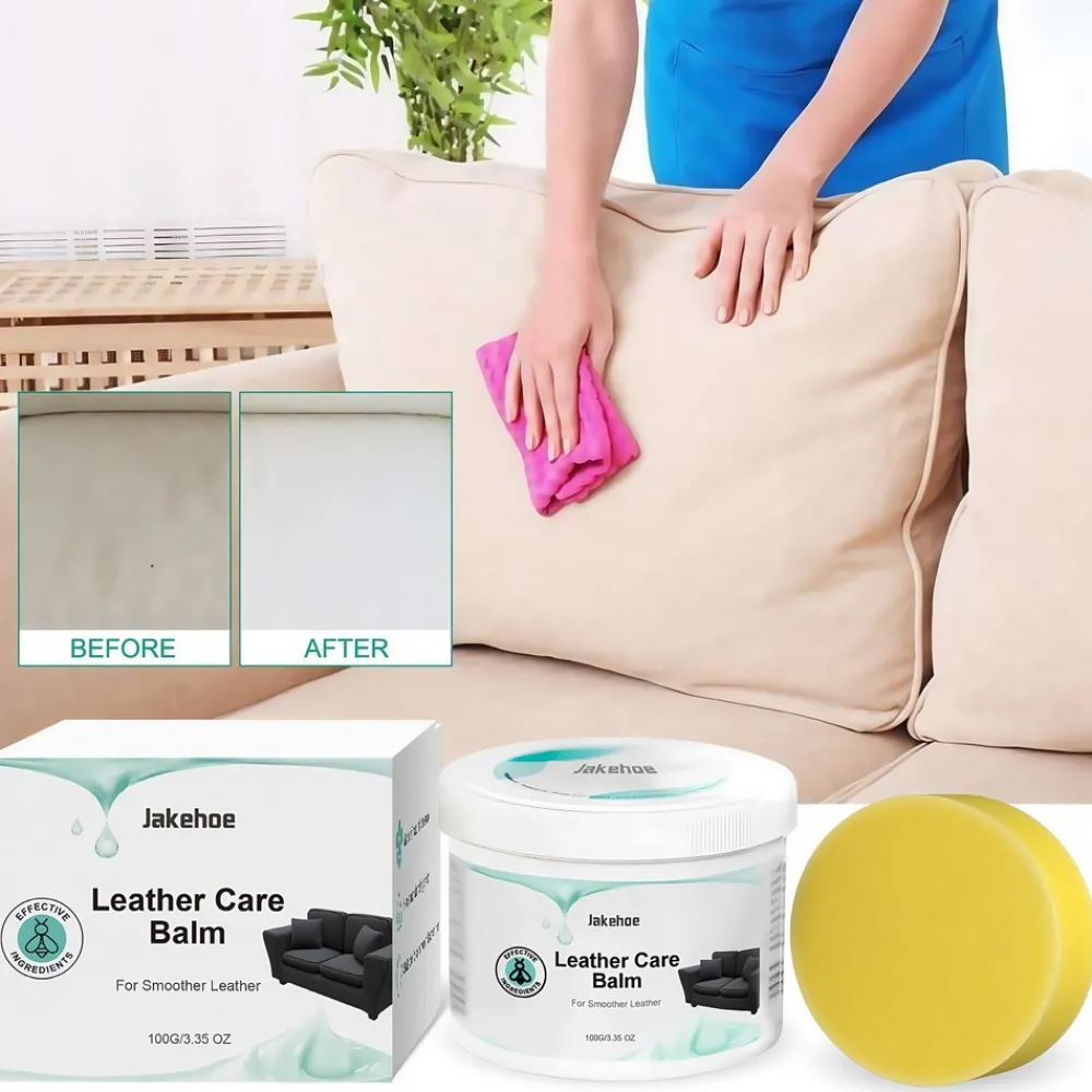 Downypaws - Crème d'entretien et de rénovation pour cuir: pour canapé sac veste - décontamination polissage et réparation New