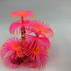 Downypaws - Décoration en corail doux simulé en silicone écologique pour aquarium rouge Outlet