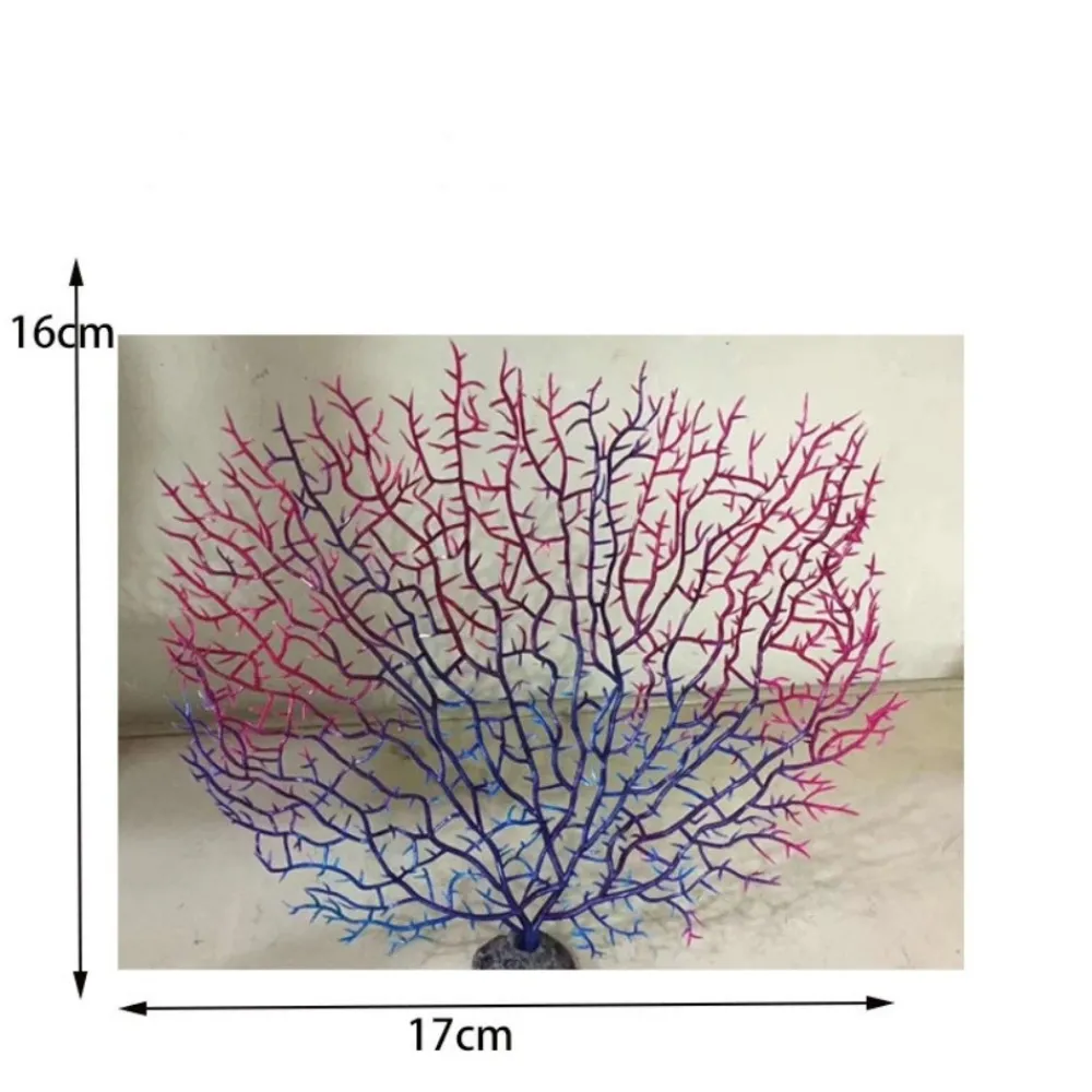 Downypaws - Décoration en corail et micro-plantes pour aquarium violet Best