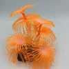 Downypaws - Décoration en corail doux simulé en silicone écologique pour aquarium orange Online