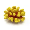 Downypaws - Décoration en corail en résine pour aquariums de mer jaune Outlet