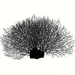 Downypaws Plantes Et Décoration | - Décoration en corail en silicone pour aquarium, arbre de corail noir