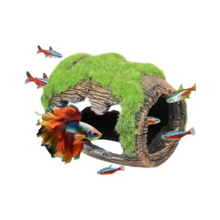 Downypaws - Grotte décorative mousse pour aquarium m Online