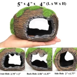 Downypaws - Grotte décorative mousse pour aquarium m Online