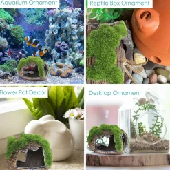 Downypaws - Grotte décorative mousse pour aquarium m Online