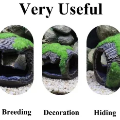 Downypaws - Grotte décorative mousse pour aquarium m Online