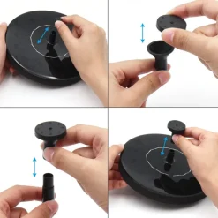 Downypaws - Pompe à eau solaire ronde pour fontaine d'extérieur New