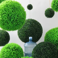 Dtopbuyage - Boule de plante artificielle de milan pour la décoration du plafond 28cm 2pcs Online