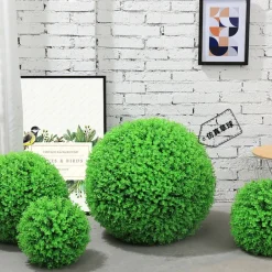 Dtopbuyage - Boule de plante artificielle d'eucalyptus pour la décoration du plafond intérieur 30c 2pcs Online