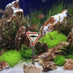 Dtopbuyage - Décorations mini en résine pour aquarium Clearance