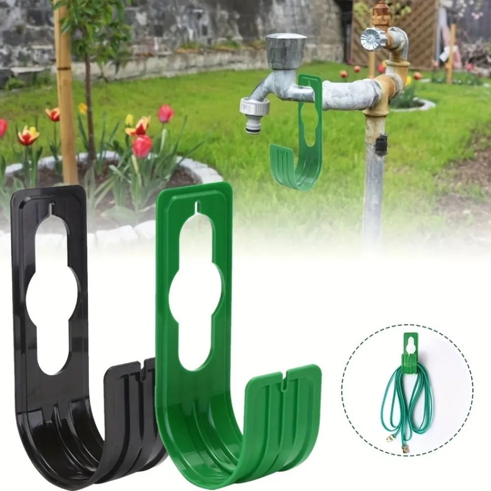 Dtopbuyage - - support de rangement pour tuyau d'arrosage noir Sale