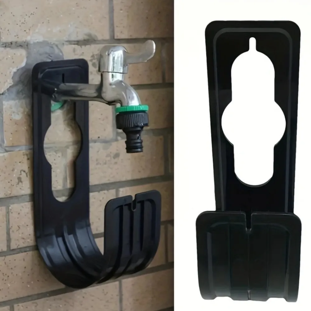Dtopbuyage - - support de rangement pour tuyau d'arrosage noir Sale