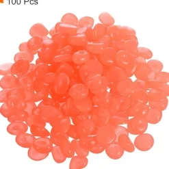 Dtopbuyage - Lot 100 galets phosphorescents pour déco Hot