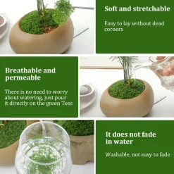 Dtopbuyage Plantes Artificielles | - Mousse artificielle de 30g*2 pour décoration de jardin
