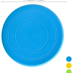 Dtopbuyage - 3 pack frisbees en caoutchouc naturel pour chien Online