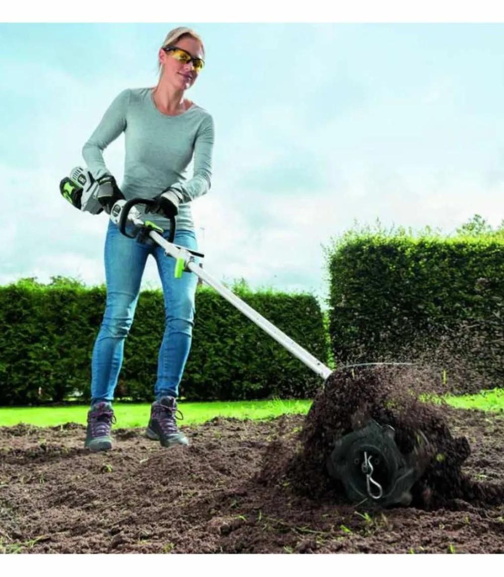 Ego Power+ Scarificateurs Et Motoculteurs | - Bineuse cultivateur électrique à batterie cta9500 pour multi outils ego power