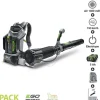 Ego Power+ Broyeurs, Nettoyeurs Et Souffleurs | - Pack souffleur professionnel 1020m3 heure batterie dorsale 5ah chargeur rapide ego power lb6002e
