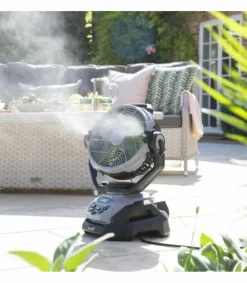 Ego Power+ Arrosage | - Ventilateur brumisateur sans fil 25 cm, 5 vitesses & contrôle bluetooth - ego fn1000e