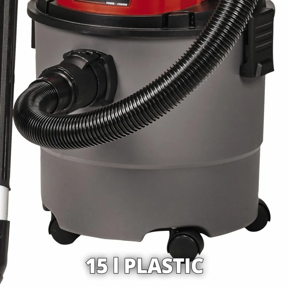 Einhell - Aspirateur eaux et poussières sans fil tc-vc 18/15 li s - 80 mbar - sans batterie Discount