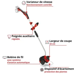 Einhell - Coupe bordure sans fil ge-ct 18/33 li e-solo New