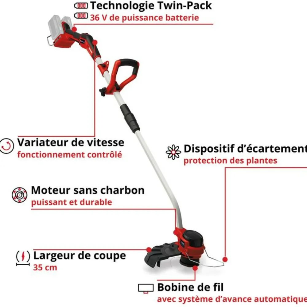 Einhell - Coupe bordure sans fil gp-ct 36/35 li bl-solo Clearance