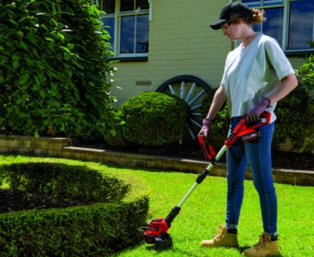 Einhell - Coupe-bordure sans fil power x-change ge-ct 18/28 li solo - sans batterie ni chargeur Sale