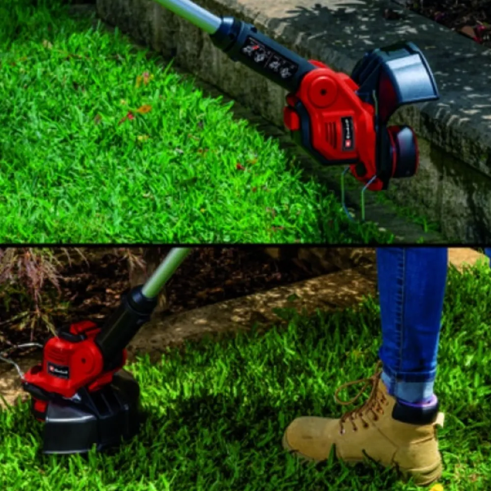 Einhell - Coupe-bordure sans fil power x-change ge-ct 18/28 li solo - sans batterie ni chargeur Sale