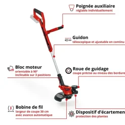 Einhell - Coupe-bordures sans fil ge-ct 18/30 li-solo Online