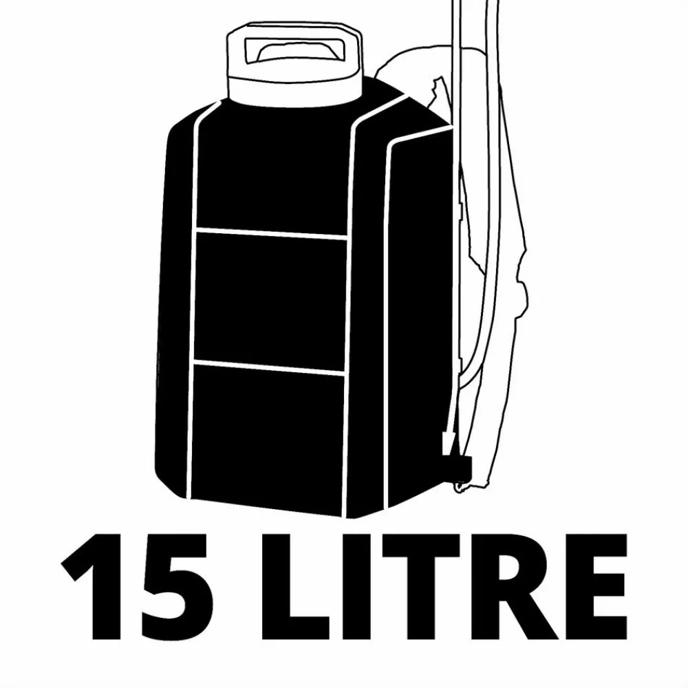 Einhell - Pulvérisateur dorsal sans fil ge-ws 18/150 li - capacité 15 l - débit 102 l/h - sans batterie New