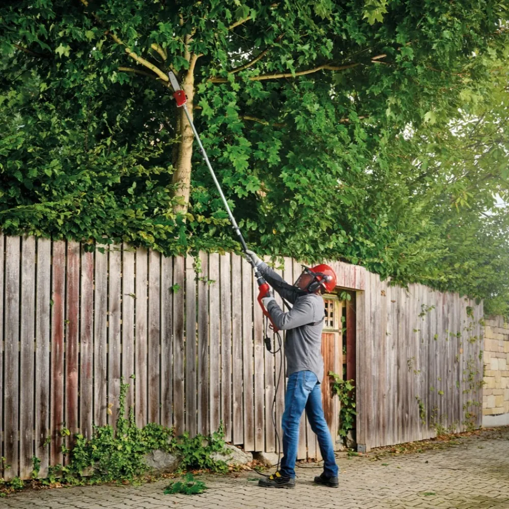 Einhell Taille-Haies, Tronçonneuses Et Élagueuses | - Taille-haies télescopique électrique gc-hh 90/2046 t - jusqu'à 2,6 m + chaîne et sangle