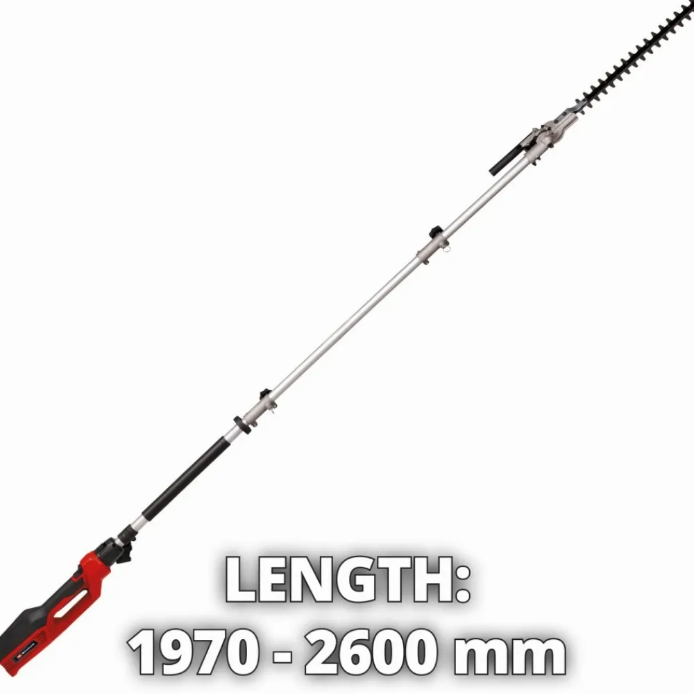 Einhell Taille-Haies, Tronçonneuses Et Élagueuses | - Taille-haies télescopique électrique gc-hh 90/2046 t - jusqu'à 2,6 m + chaîne et sangle