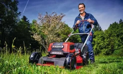 Einhell - Tondeuse à gazon sans fil gp-cm 36/47 s li bl (4x4,0ah) Clearance