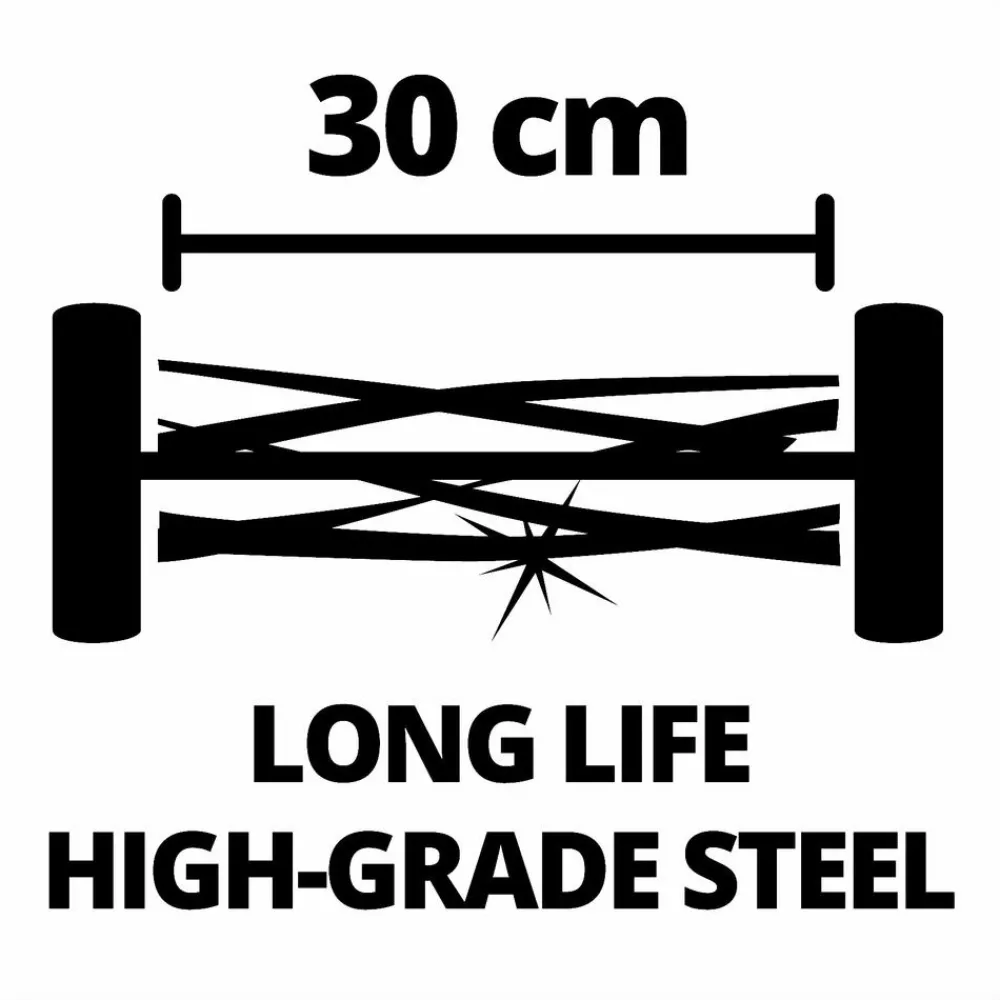 Einhell - Tondeuse à main gc-hm 300 - surfaces jusqu’à 150 m² - largeur de coupe 300 mm New