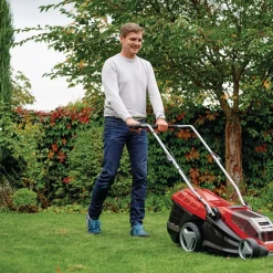Einhell - Tondeuse sans fil ge-cm 36/36 li - 36v - brushless - coupé 36cm - bac 40l - 2 batteries 4,0 ah Online