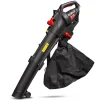 Elem Garden Technic Broyeurs, Nettoyeurs Et Souffleurs | - Aspirateur souffleur broyeur 3000w avec vitesse variable - elem garden