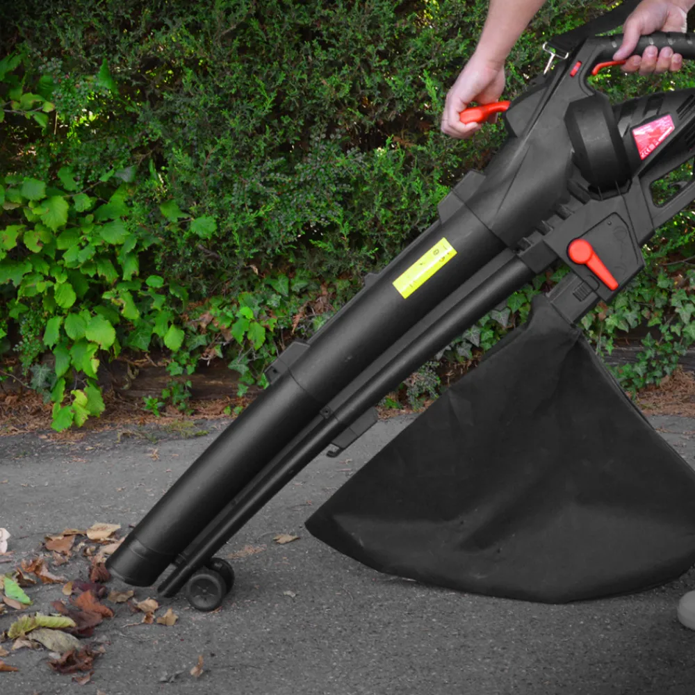 Elem Garden Technic Broyeurs, Nettoyeurs Et Souffleurs | - Aspirateur souffleur broyeur 3000w avec vitesse variable - elem garden