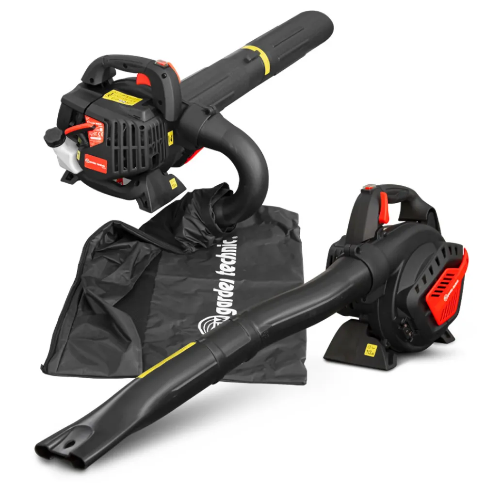 Elem Garden Technic Broyeurs, Nettoyeurs Et Souffleurs | - Aspirateur souffleur broyeur thermique 25.4cc - elem garden