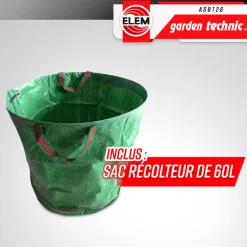 Elem Garden Technic Broyeurs, Nettoyeurs Et Souffleurs | - Aspirateur souffleur broyeur thermique 25.4cc - elem garden