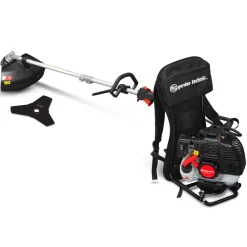 Elem Garden Technic Coupe-Bordures Et Débroussailleuses | - Débroussailleuse thermique dorsale 52cc - lame + fils - elem garden
