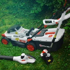 Elem Garden Technic Tondeuses | - Kit 3 machines rechargeables 20v max + 2 batteries