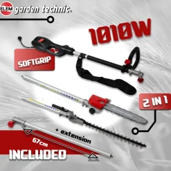 Elem Garden Technic - Scie à ébrancher - taille haies sur perche 1010w Sale