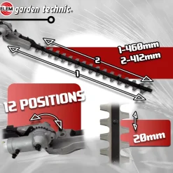 Elem Garden Technic - Scie à ébrancher - taille haies sur perche 1010w Sale
